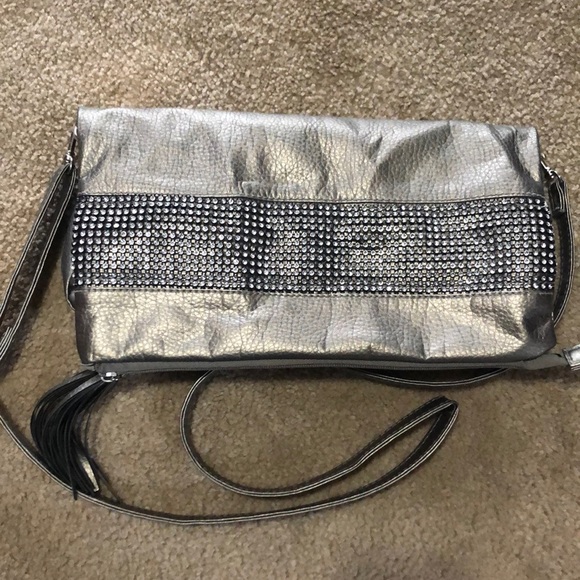 BKE metallic taupe purse - Picture 1 of 3